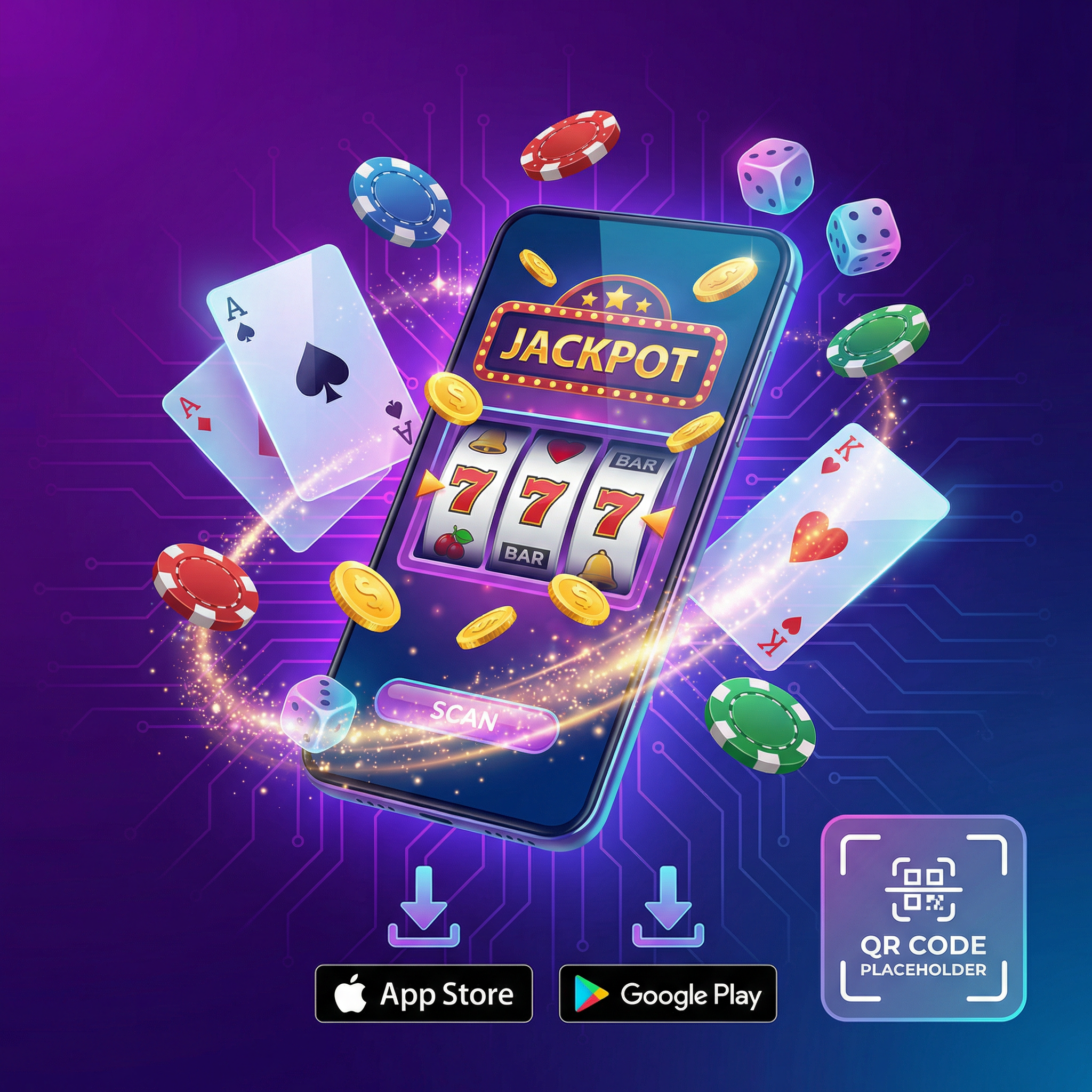 炸金花手机APP界面展示